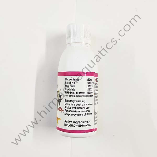 Chlor-Away -Plantoz- 50ml (chlorine remover) - Image 2