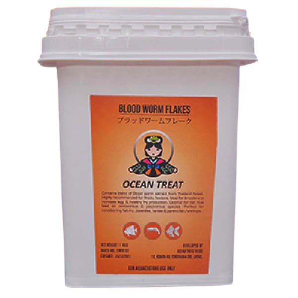 Ocean Treat Bloodworm Flake(100 gm)