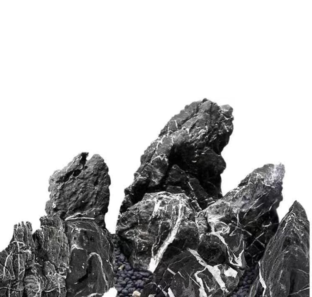 Japanese black seiryu aquascape stone (2kg) - Image 4